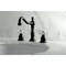 Kingston Brass KS1970PX 8" Widespread Bathroom Faucet, Matte Black KS1970PX - alternate 3